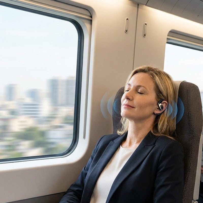 SoundGlide™ — Experience All-Day Freedom with Crystal-Clear Sound and Unmatched Comfort