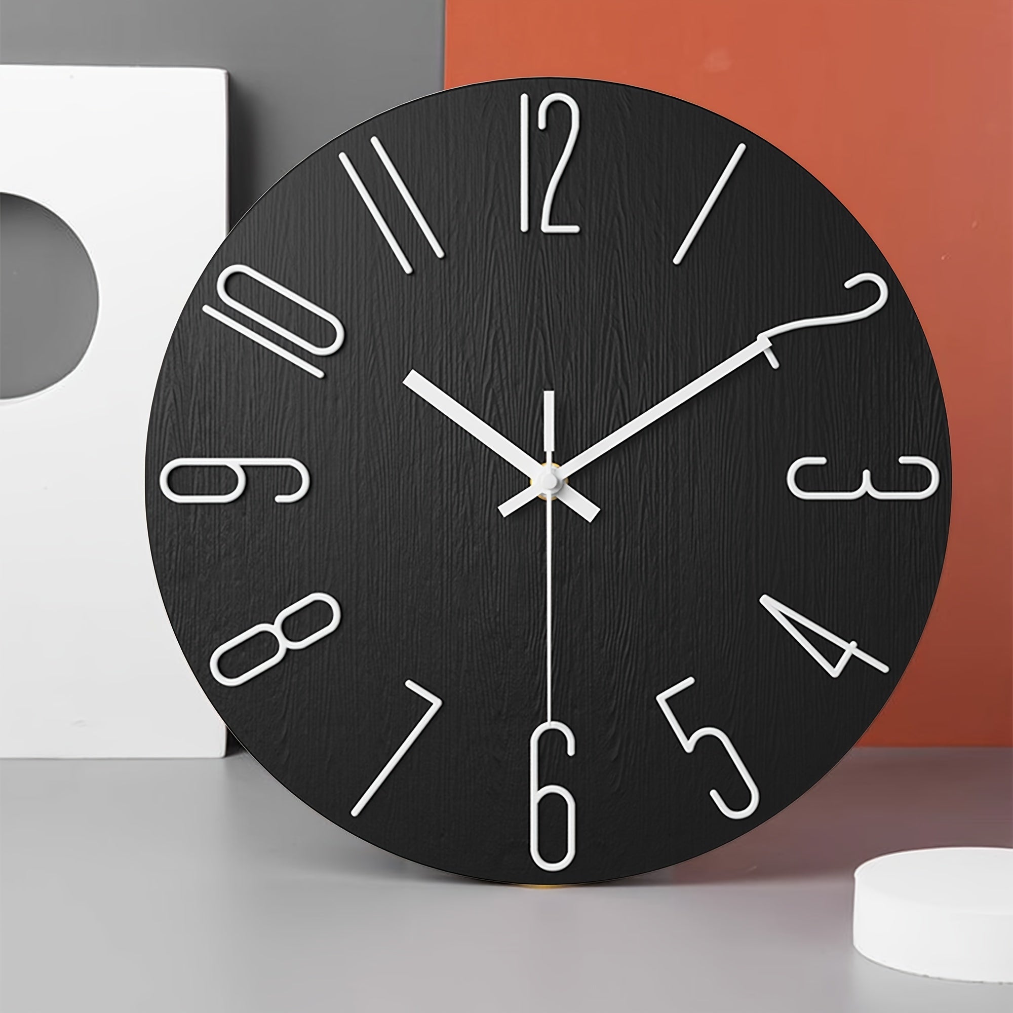 Sleek and Silent Frameless Wall Clock for Modern Homes