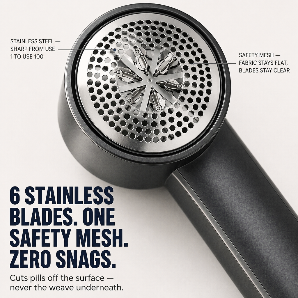 Velvique™ Fabric Shaver — Bring Your Beloved Sweaters Back to Life Instantly
