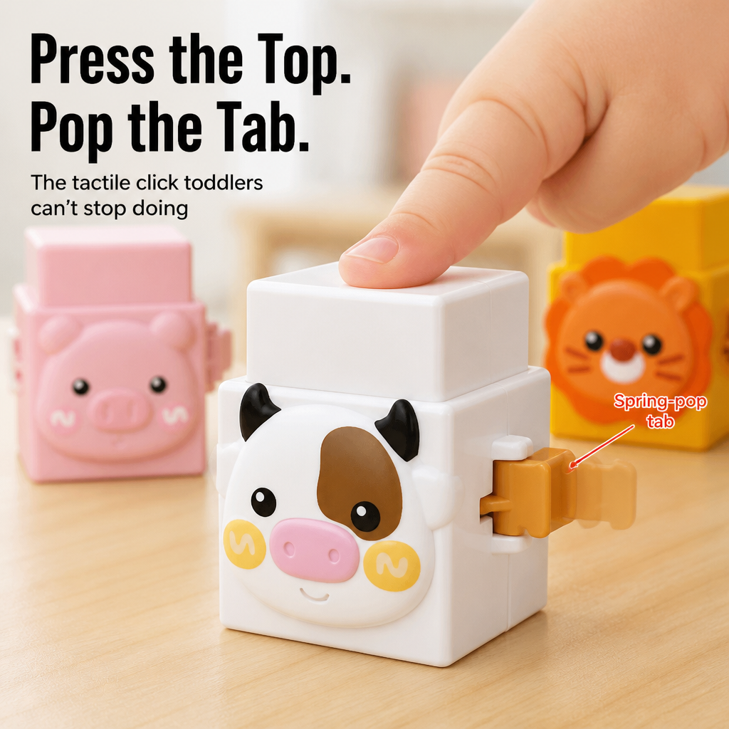 BrillieBlocks™ — Snap 12 Animal Pals Into Towers Kids Can’t Stop Building