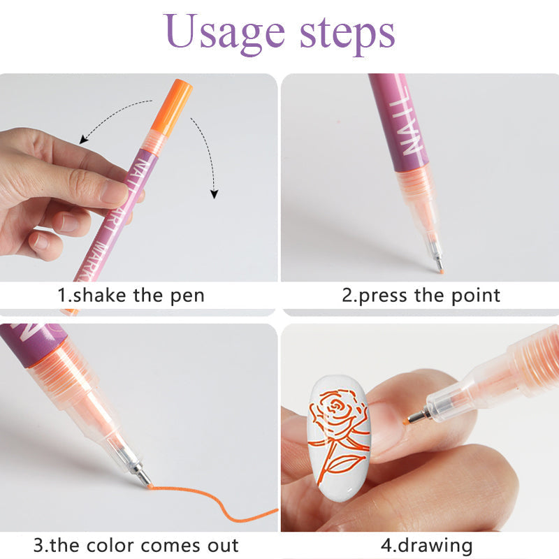VivaTone™ Nail Pens — Unleash Your Boldest, Show-Stopping Nail Art Instantly