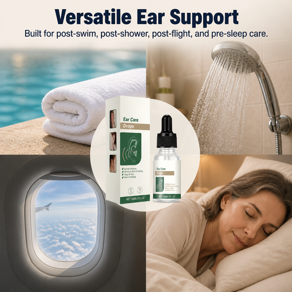 SereniSoothe™ — Soften Tough Earwax and Quickly Clear That Blocked, Muffled Sensation