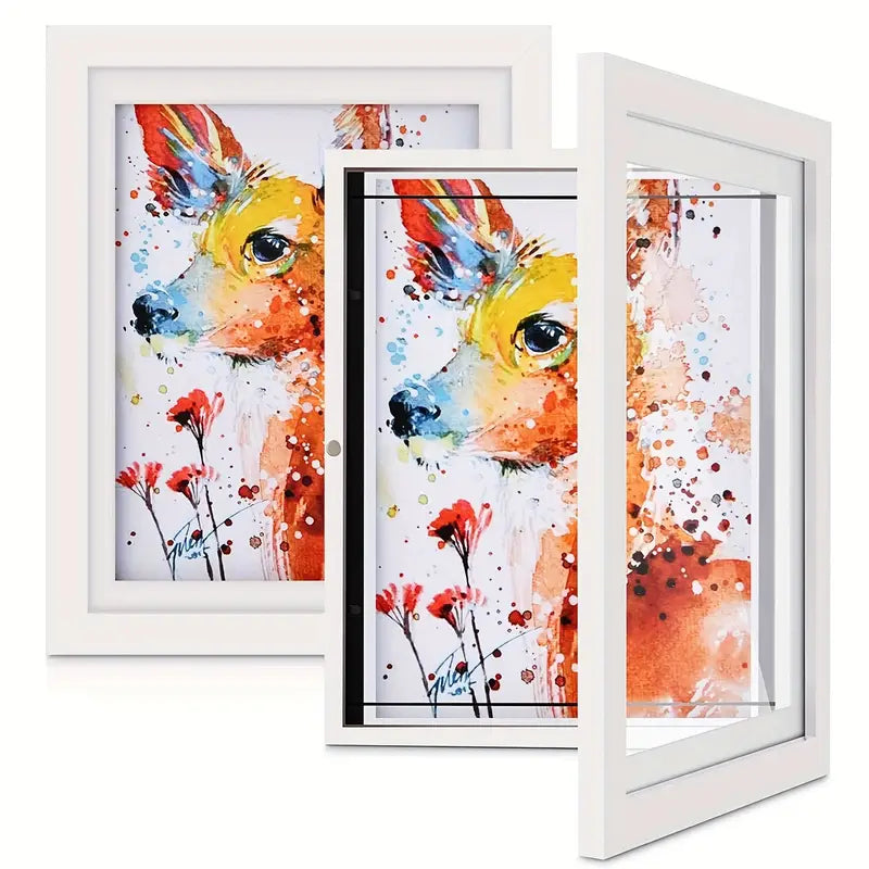 LumiCraft™ Frame — Turn Kid Clutter into Proud, Stylish Wall Art Instantly