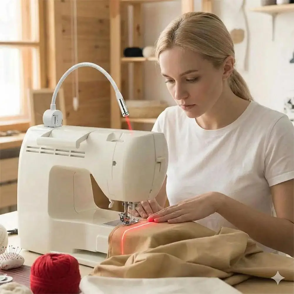 RadiantRay™ — Illuminate Every Stitch with Effortless Precision and Eye-Soothing Clarity