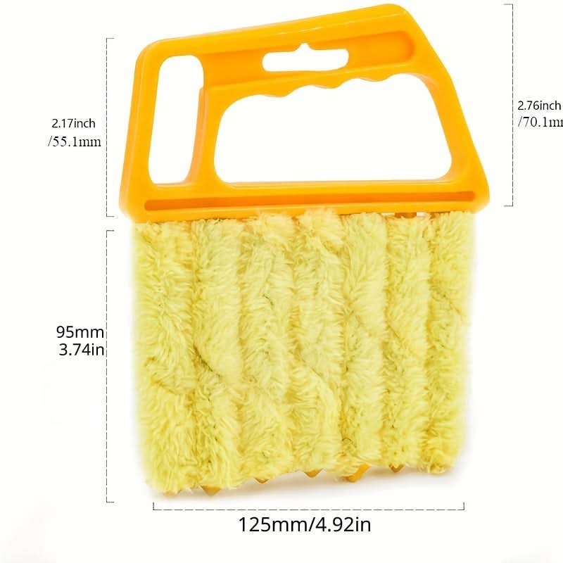 Washable Microfiber Brush for Cleaning Windows and Blinds