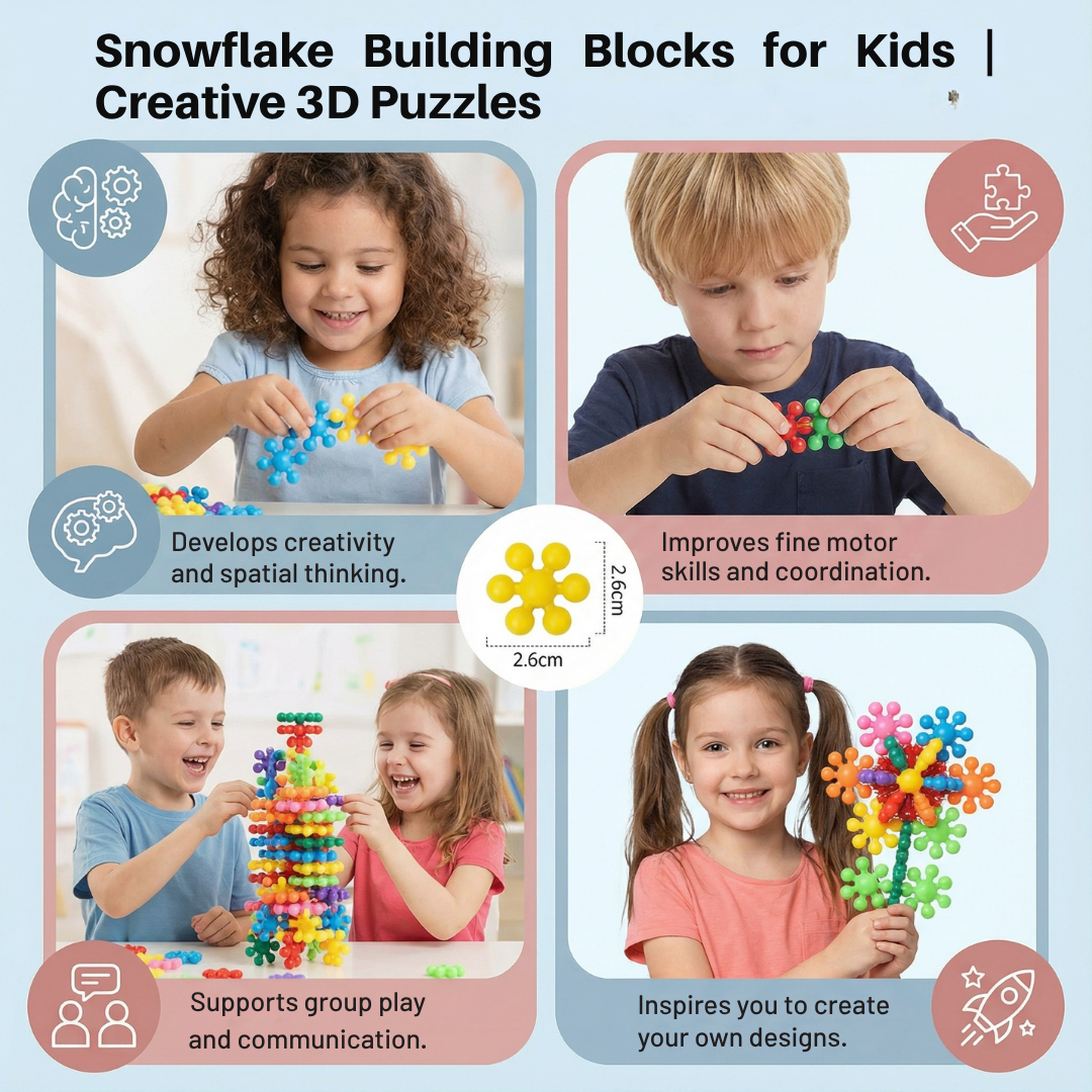 Brillix SnapBlocks™ — Ignite Your Child’s Genius with Every Click and Build