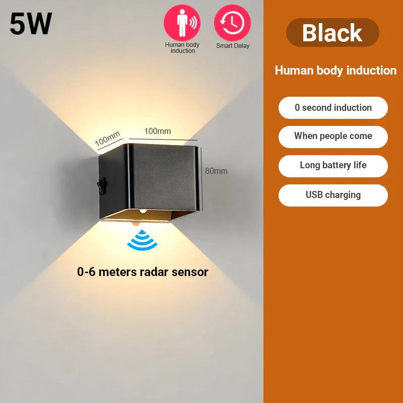 Light Cube™ - The wireless wall lamp with a touch of luxury!