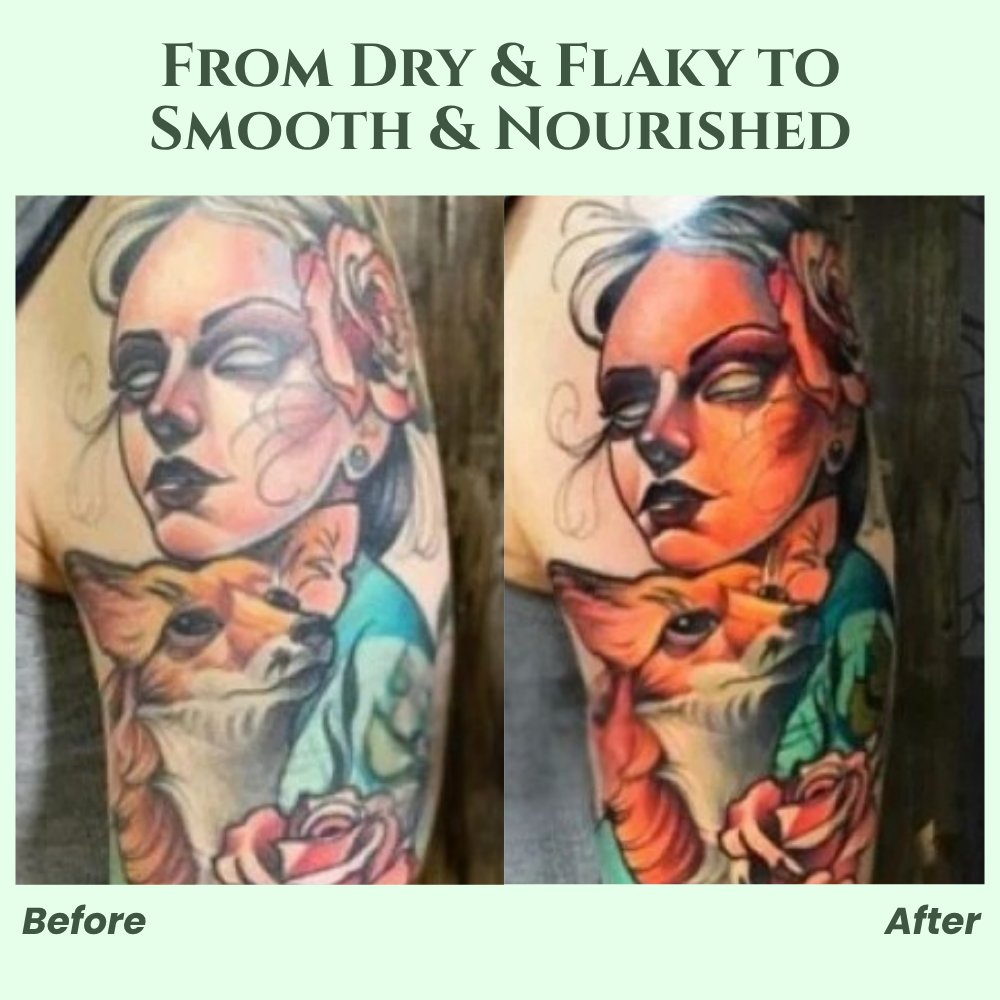 HydraInk™ — Keep Your Tattoo Vibrant, Smooth, and Irritation-Free Every Day