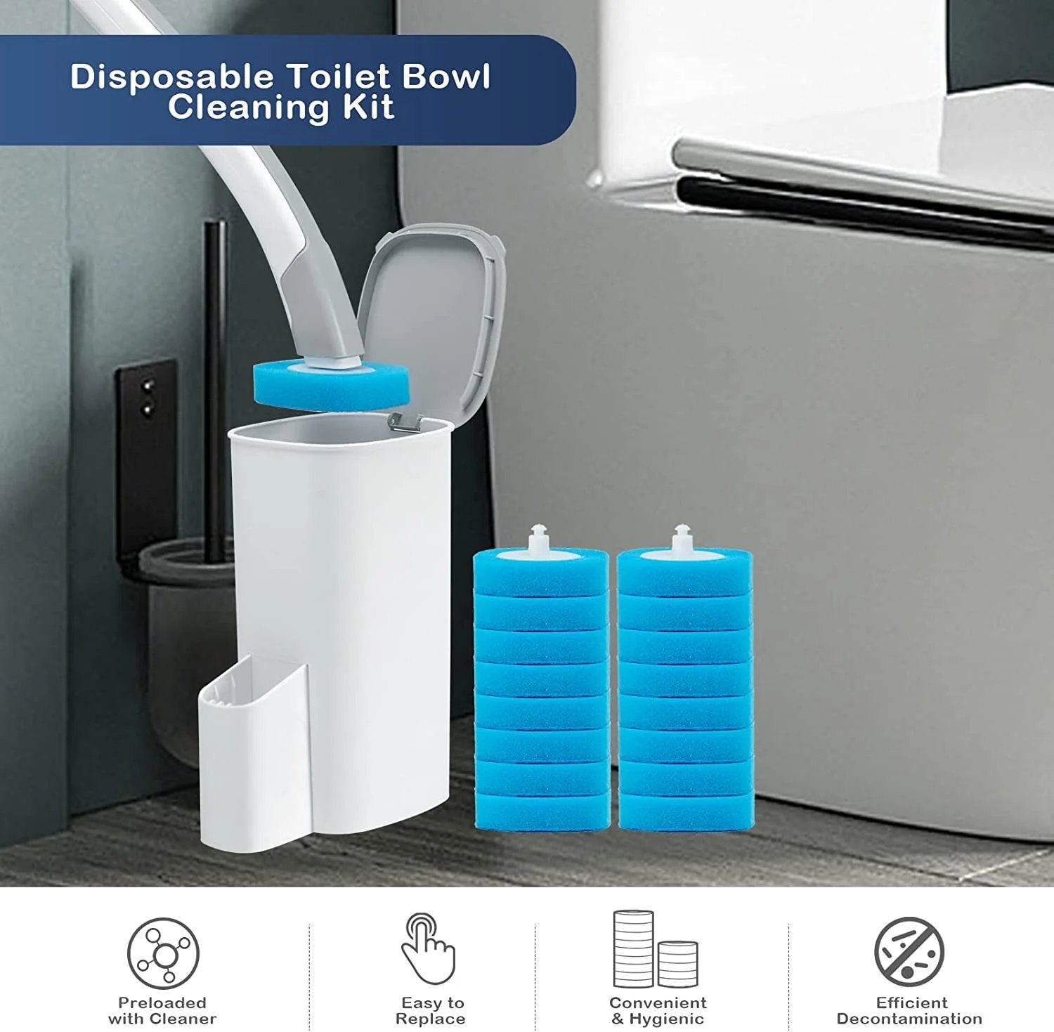 AquaPure™ — Effortless Deep Clean for a Fresh, Germ-Free Bathroom Every Time