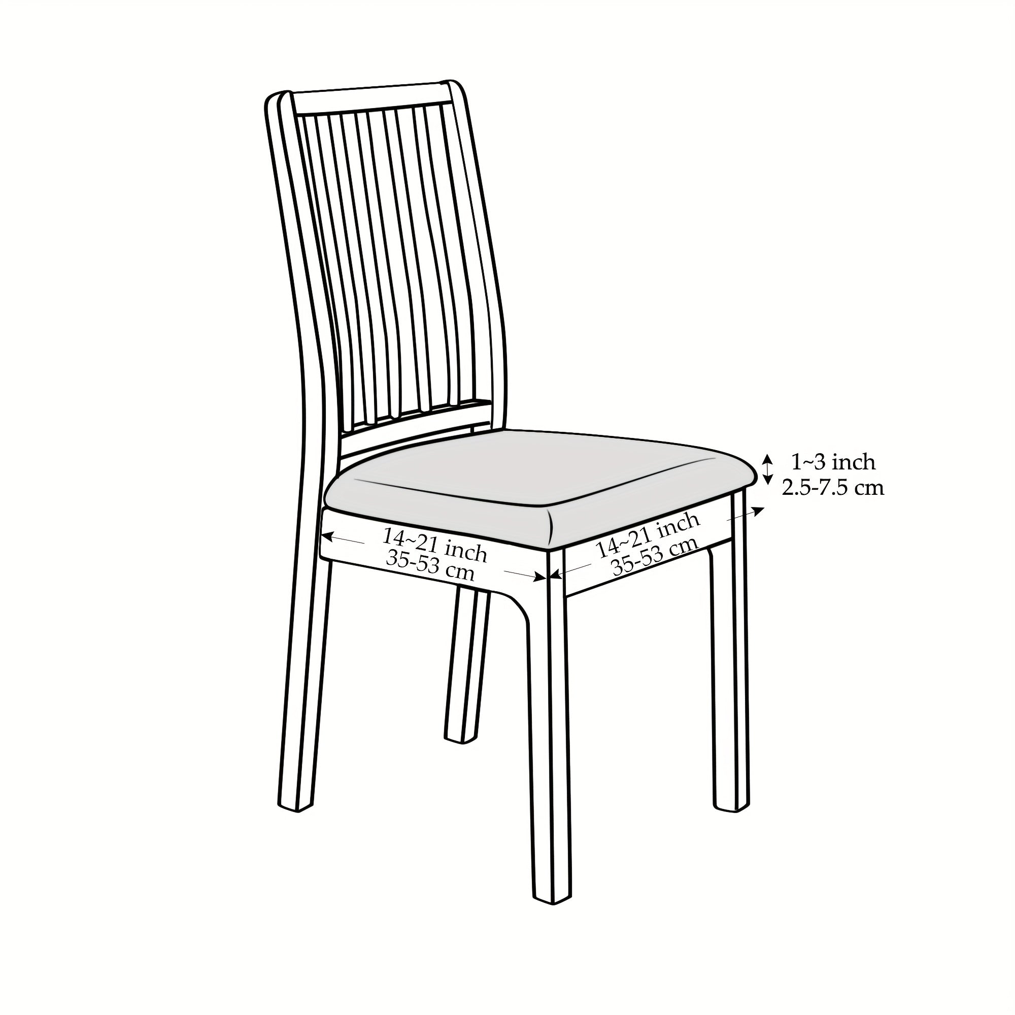 ChicShield Chair Covers – Stylish Protection for Dining Seats