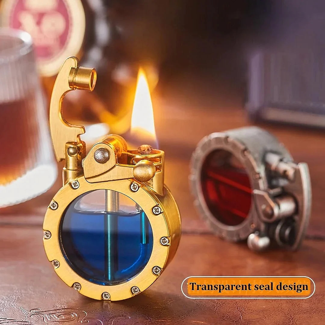 EmberCraft™ Vintage Kerosene Lighter — Ignite Timeless Style and Unshakable Confidence Every Day