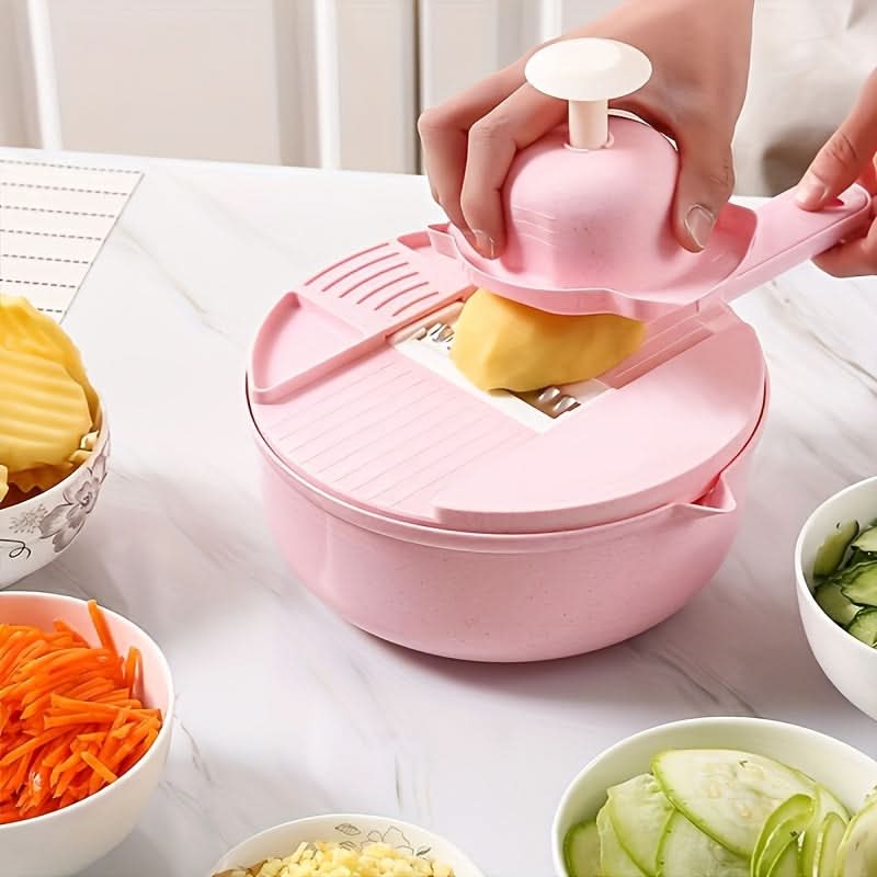 12-in-1 Multifunctional Vegetable Slicer and Chopper