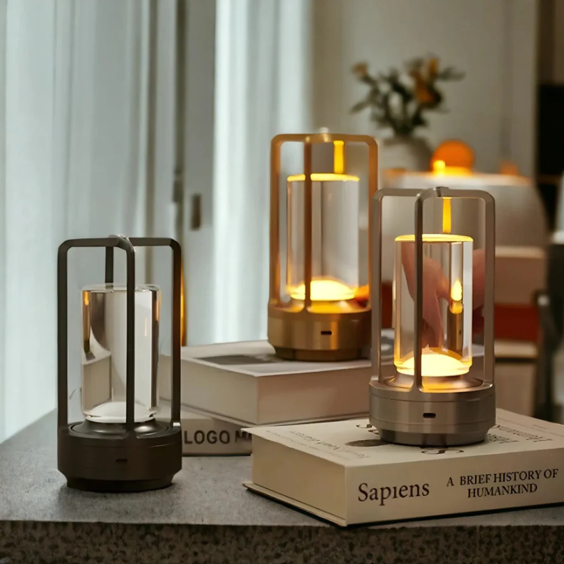 Wireless LED Desk Lamp with Dimmer – Scandinavian Design