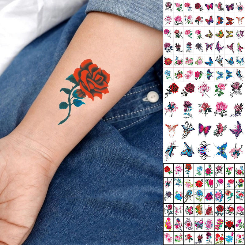 Waterproof Skin-Friendly 3D Body Art Tattoo Sticker Collection