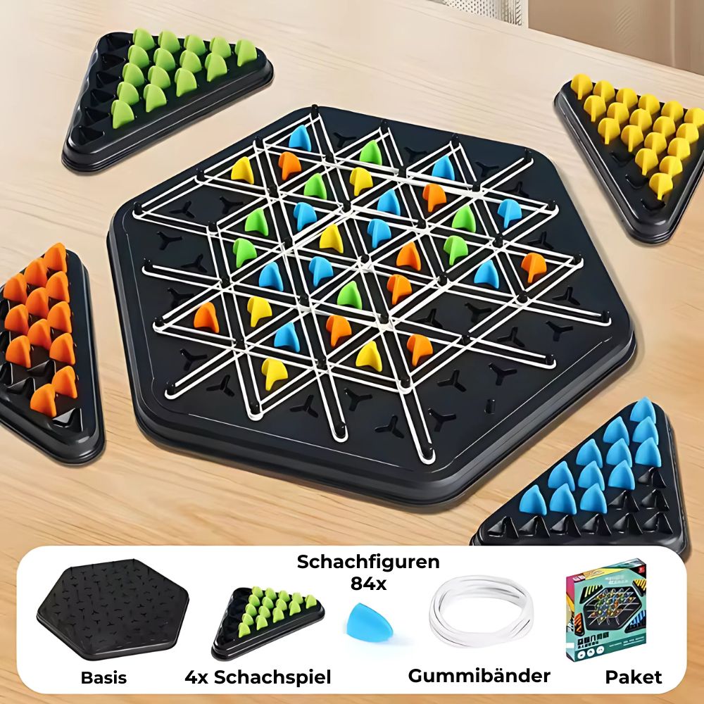 MindStorm™ Chain Triangle Chess Game — Ignite Fierce Battles That Sharpen Your Mind and Unite Friends