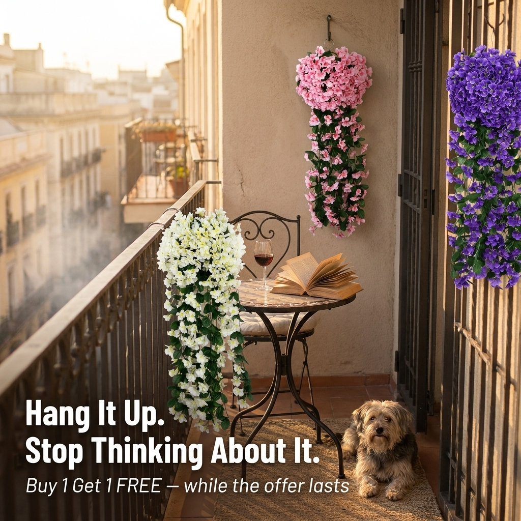 VeloraBloom™ — Cover Bare Walls and Balconies with Rich Cascading Blossoms