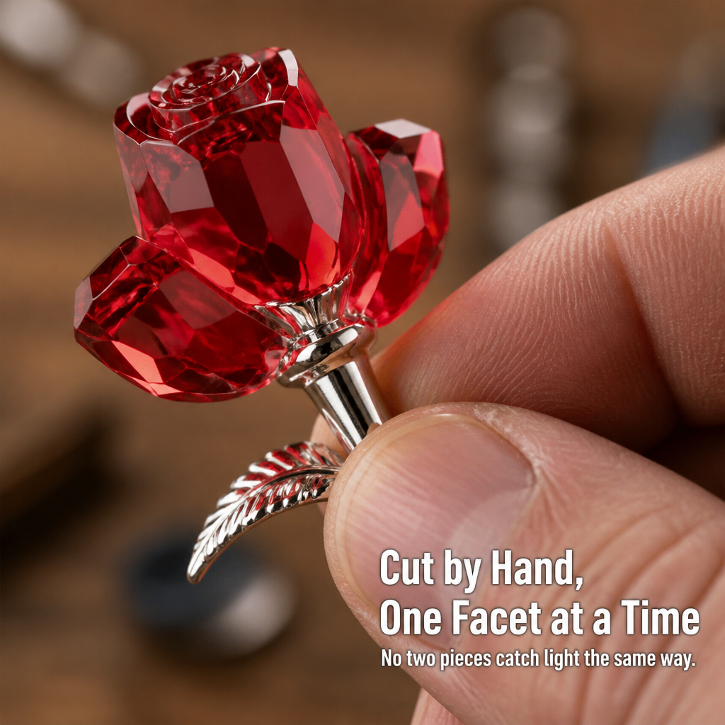 LuminRose™ — Delight Her With Hand-Cut Roses That Last Forever