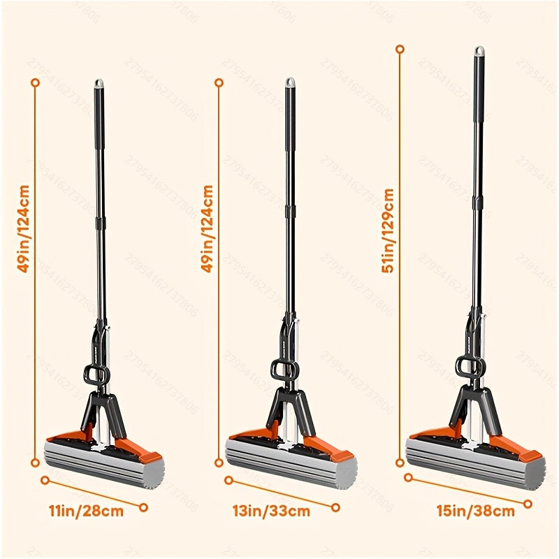 SwiftMop - Ultra-Absorbent Squeeze Mop for Effortless Cleaning