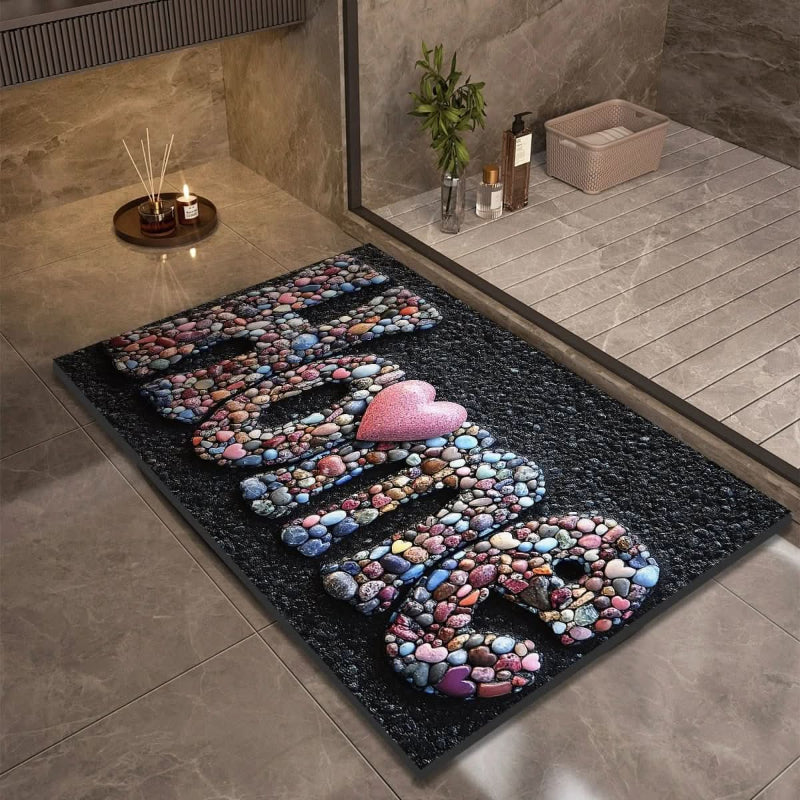 AquaGuard – Quick Dry Anti-Slip Bath Mat for Ultimate Safety