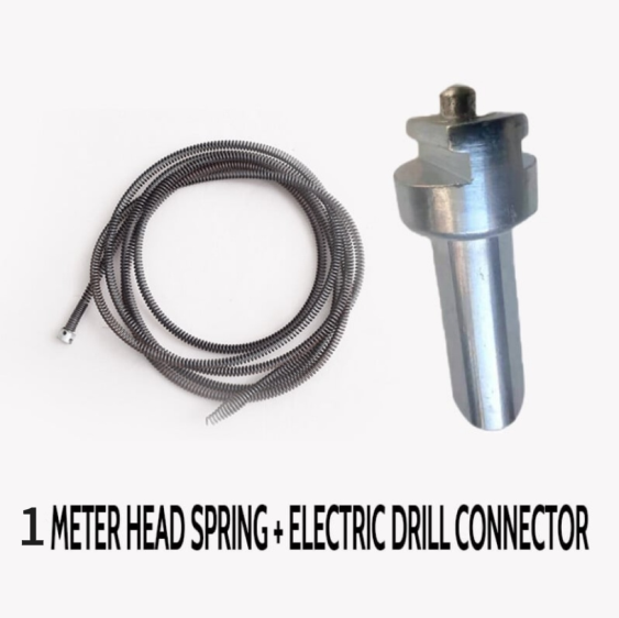 Flexible Steel Spiral Drain Cleaner for Clogs - Deep Cleaning Solution