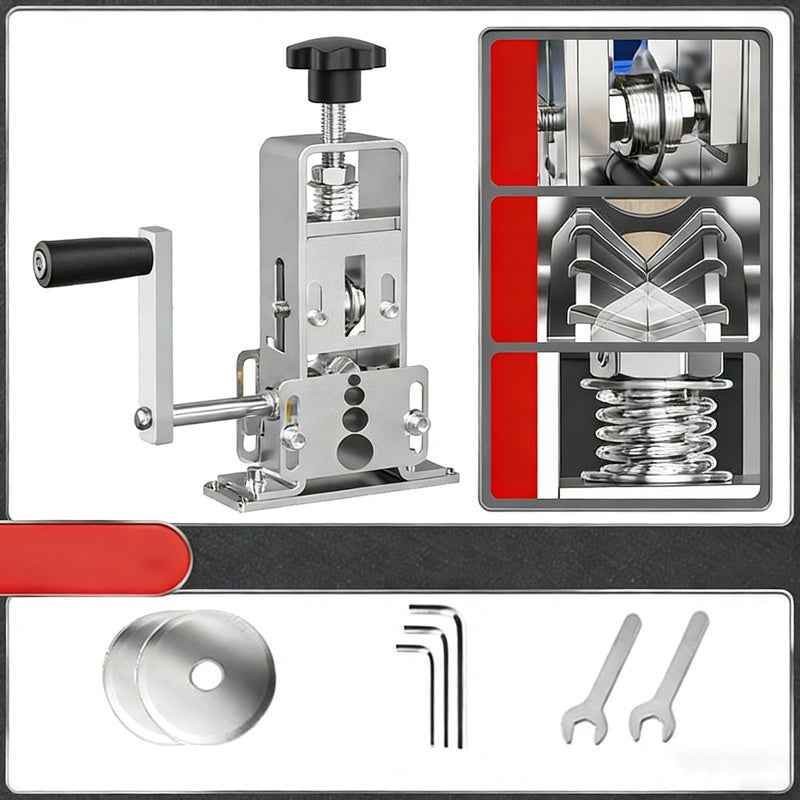 Stripper Tool | Clean Cut | Manual Crank or Drill Operation