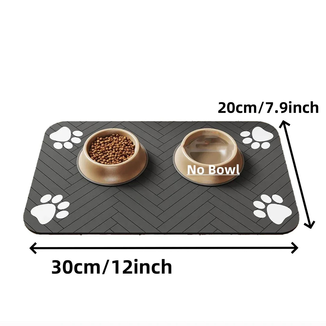 PetGuard Feeding Mat – Quick-Dry Spill-Proof Surface with Grip Base