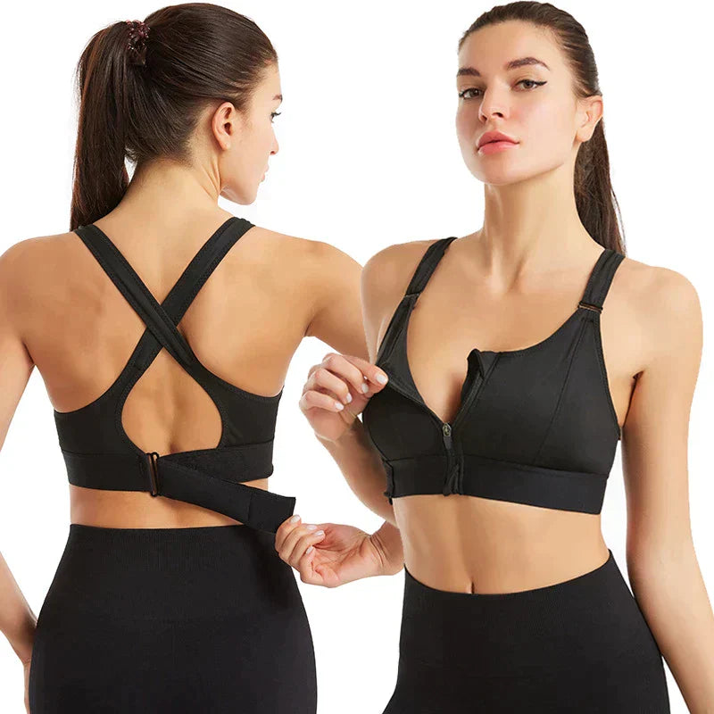 2-in-1 Support and Sports Bra for Active Use
