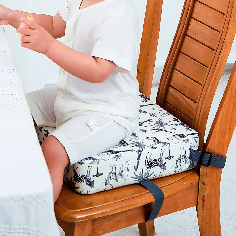 Adjustable Child Dining Booster Seat - Foldable & Portable