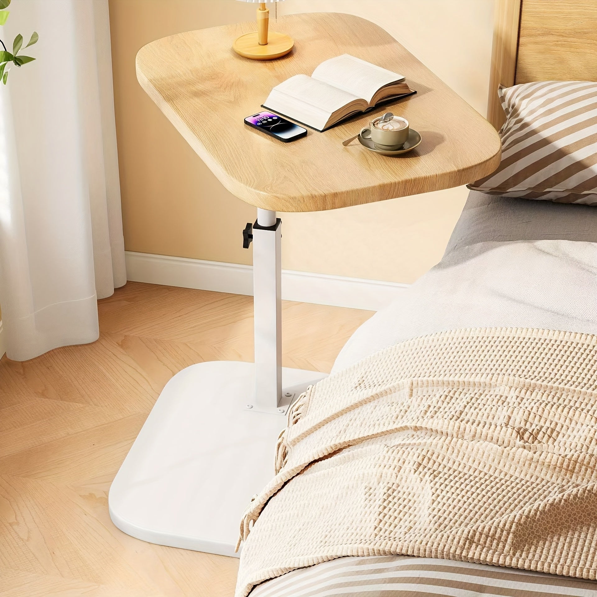 Versatile Height-Adjustable Accent Table for Modern Living