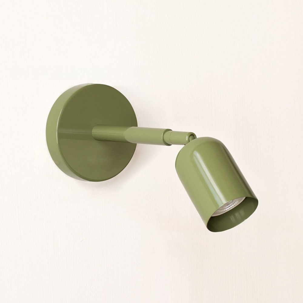 Versatile Wall Light with Rotating Arm and Sturdy Frame