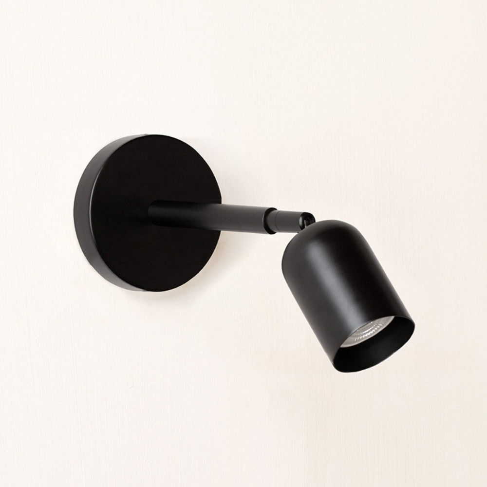 Versatile Wall Light with Rotating Arm and Sturdy Frame