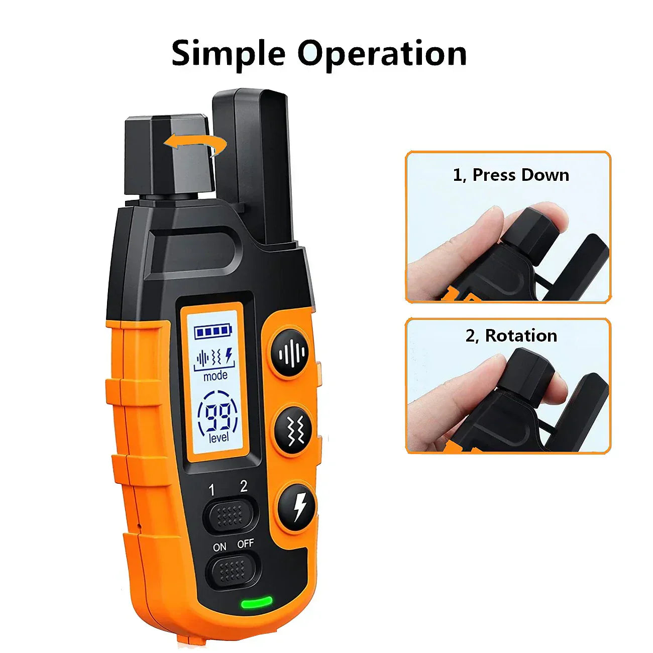 Ultimate Waterproof Dog Training Collar with Remote Control