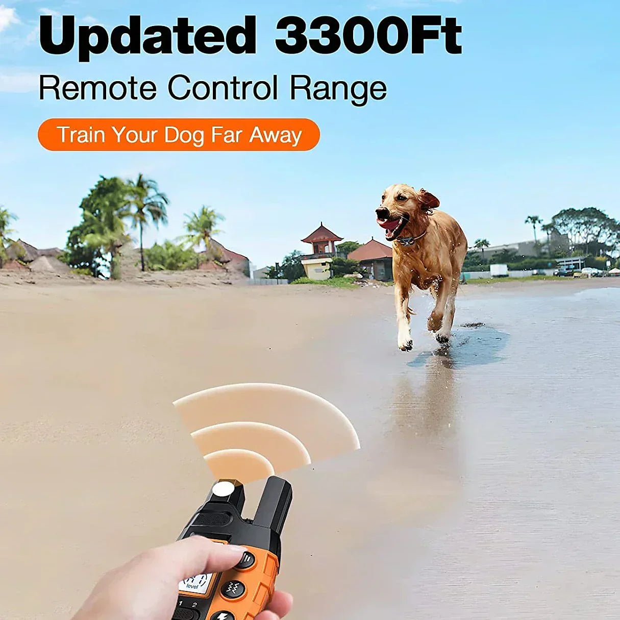 Ultimate Waterproof Dog Training Collar with Remote Control