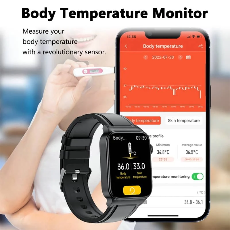 Smart Wellness Tracker with Heart Monitoring Features