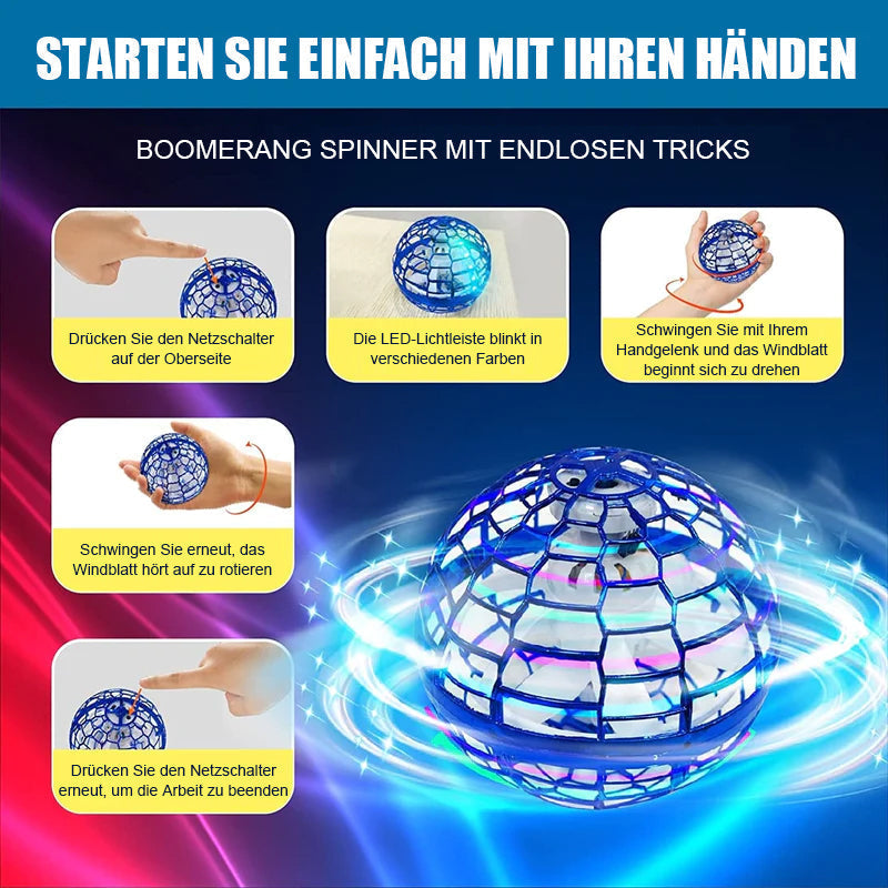 Portable Hover Ball for Indoor and Outdoor Play