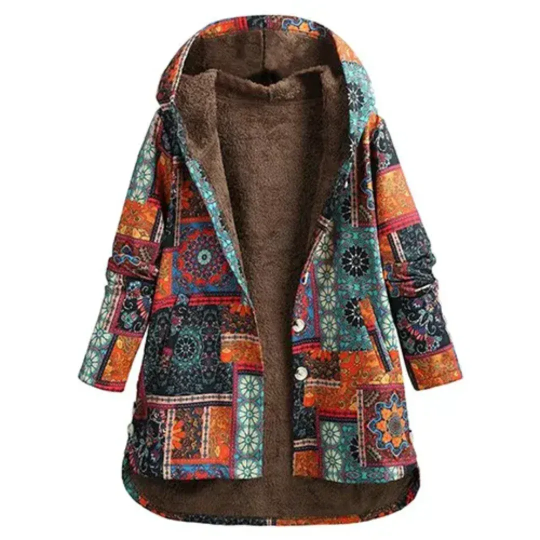 Floral Hoodie Jacket
