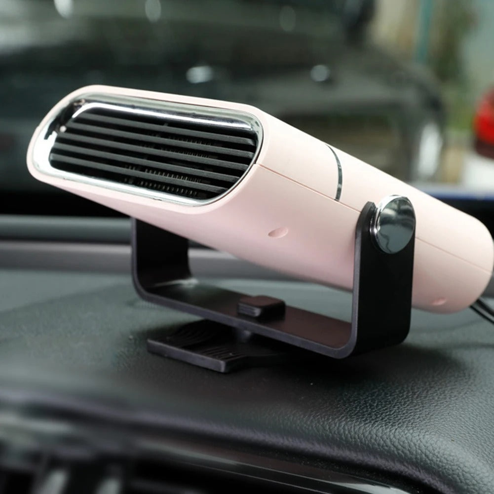 All-Season Vehicle Climate Control Fan with 360° Rotation