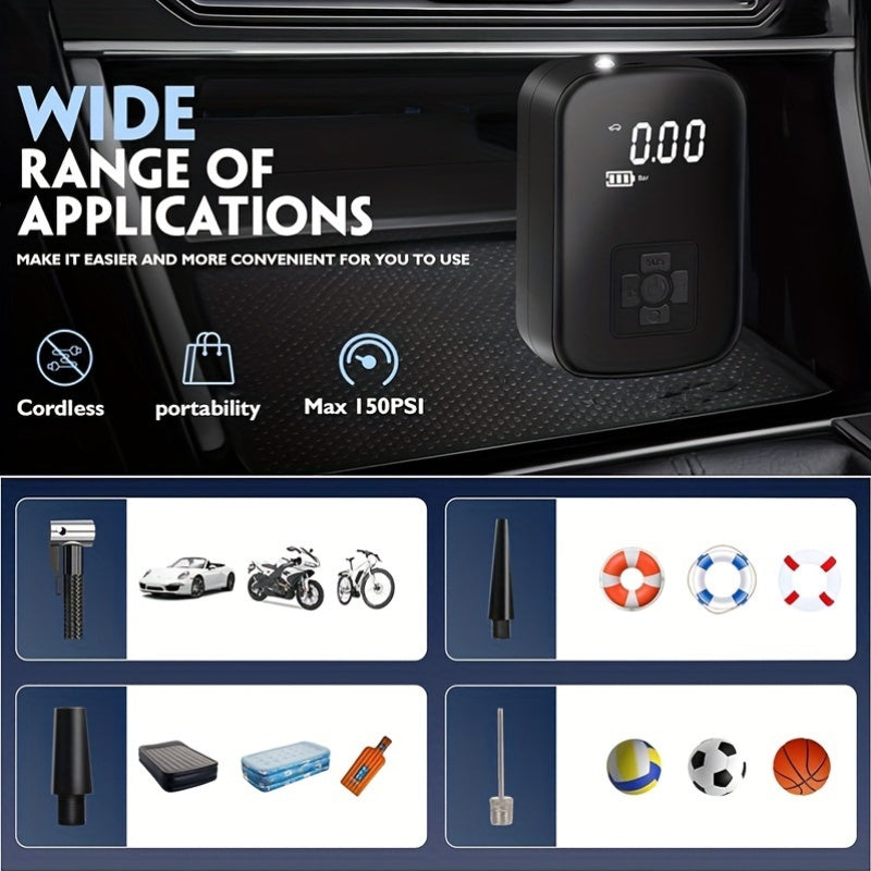 Inflation Buddy Portable Air Compressor with Smart Display