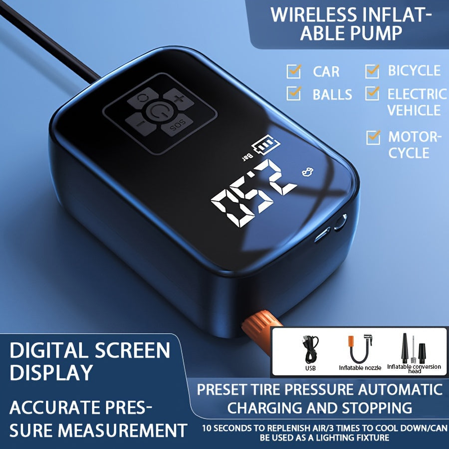 Inflation Buddy Portable Air Compressor with Smart Display