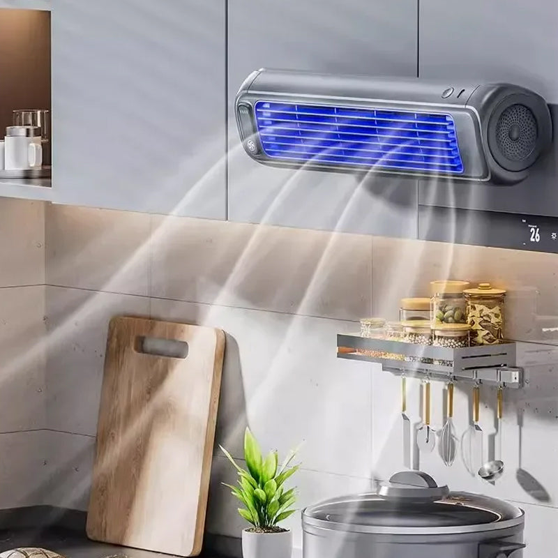 CoolBreeze Portable Rechargeable Mini Air Conditioner Fan