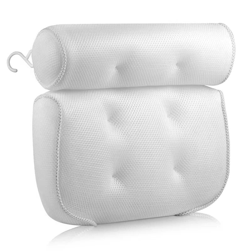 ErgoComfort Bath Pillow for Relaxation and Support