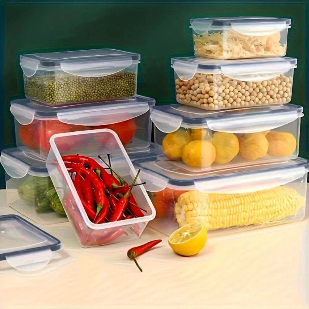 Leak-Proof Storage Containers for Dry Goods and Fresh Produce