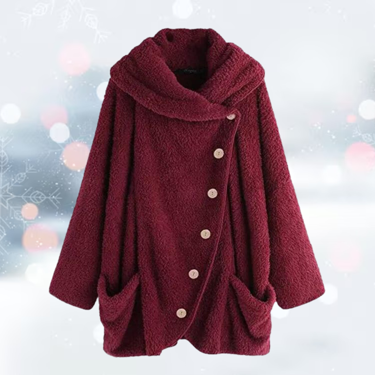 New Fashion Plush Vest Jacket - Turn Down Style