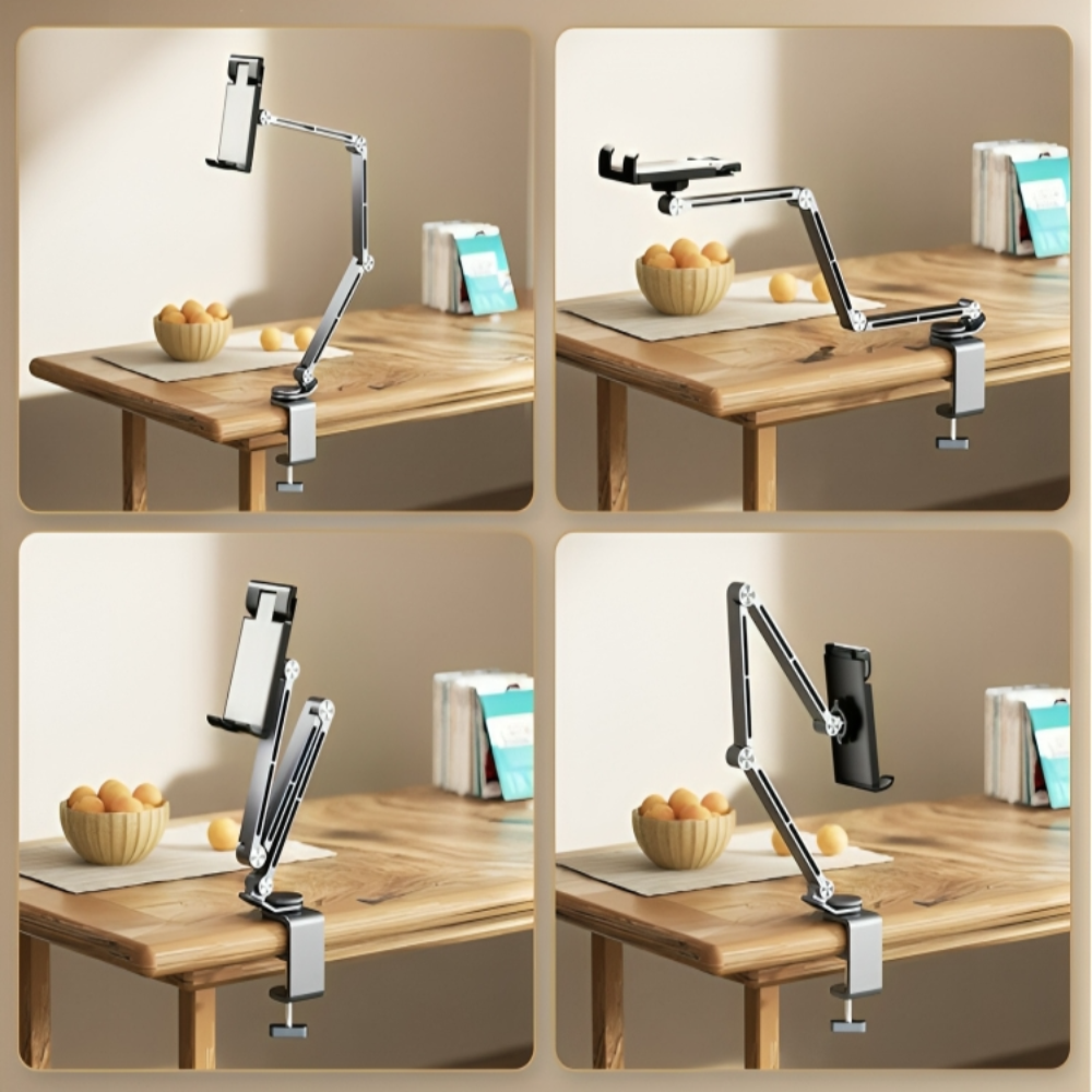 ElevatePro 360° Adjustable Aluminum Tablet and Phone Stand