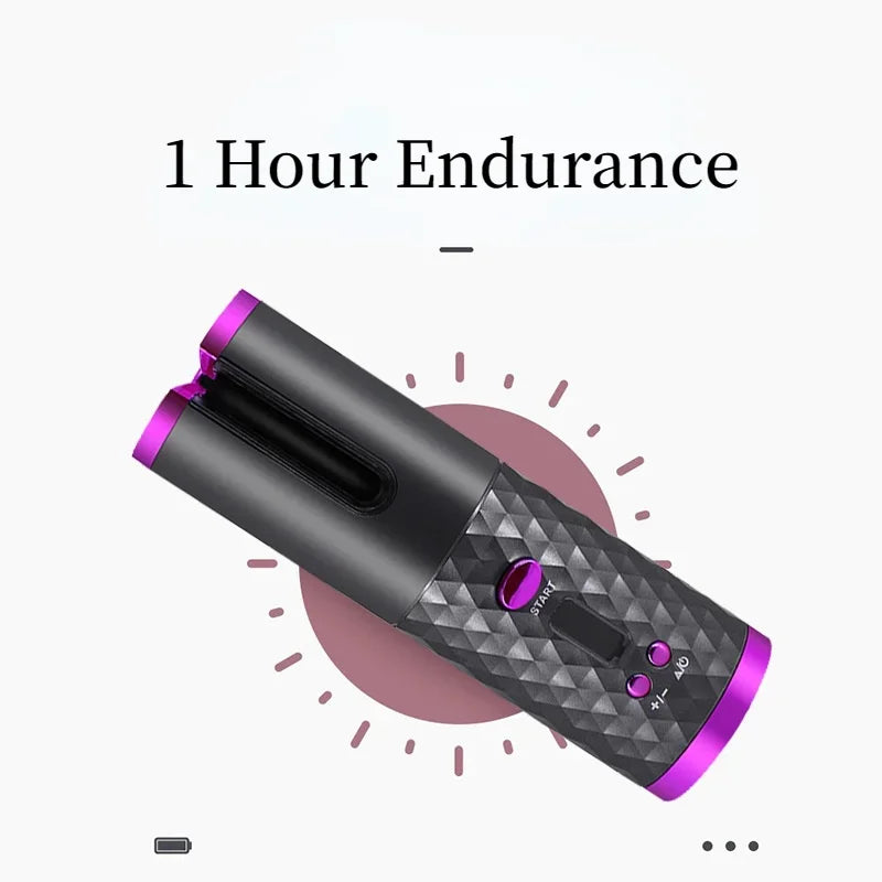 FreedomCurl Cordless Automatic Hair Curler