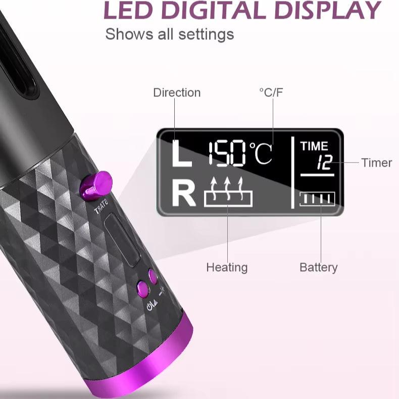 FreedomCurl Cordless Automatic Hair Curler