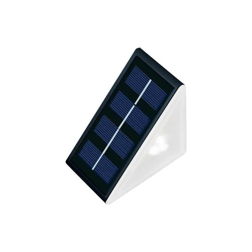Solar-Powered LED Step Light for Safe Outdoor Navigation
