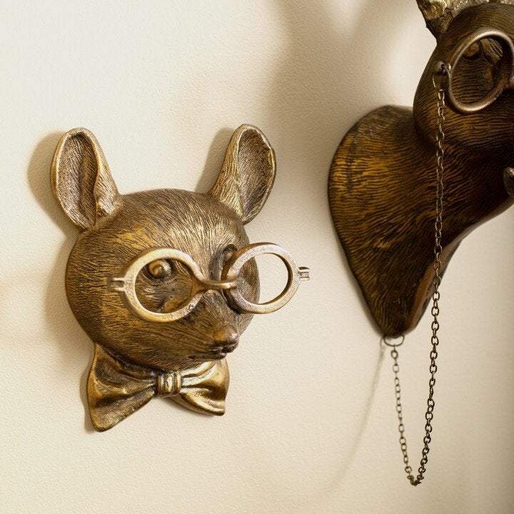 Whimsical Animal Head Wall Art for Unique Home Decor