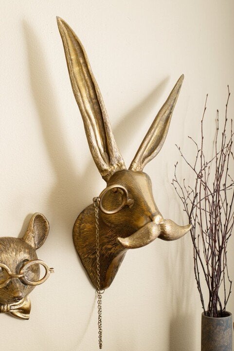 Whimsical Animal Head Wall Art for Unique Home Decor
