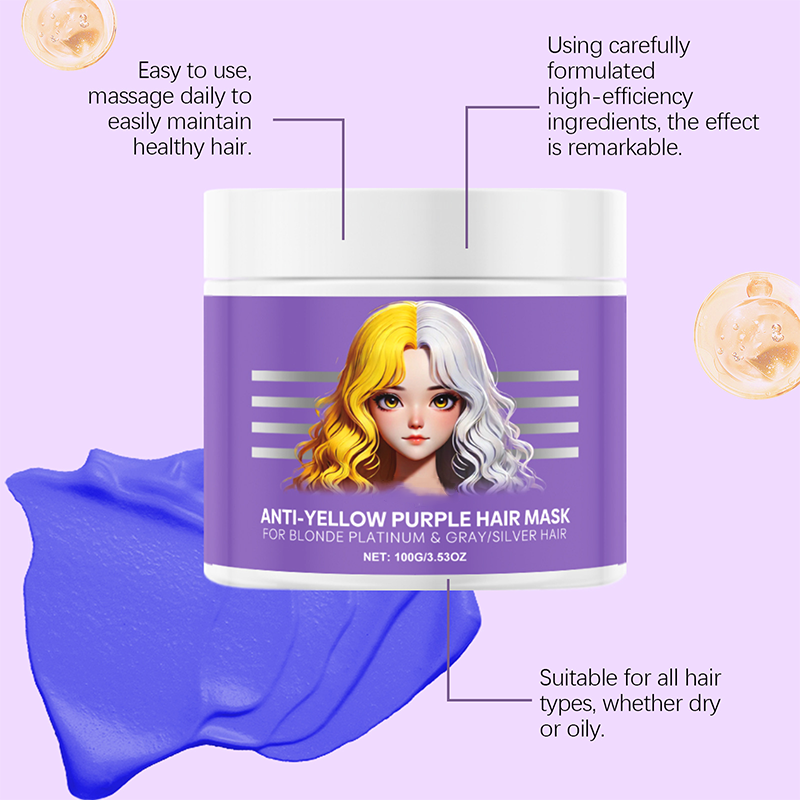 Hair Mask for Color Correction | Deep Care | Anti-Yellowing
